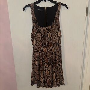 Bebe x Naven python mini dress sz 4